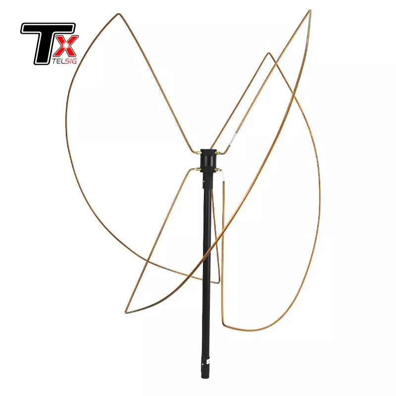 Omnidirectional Fiberglass Antenna with Four Leaf Clover 100-200MHz