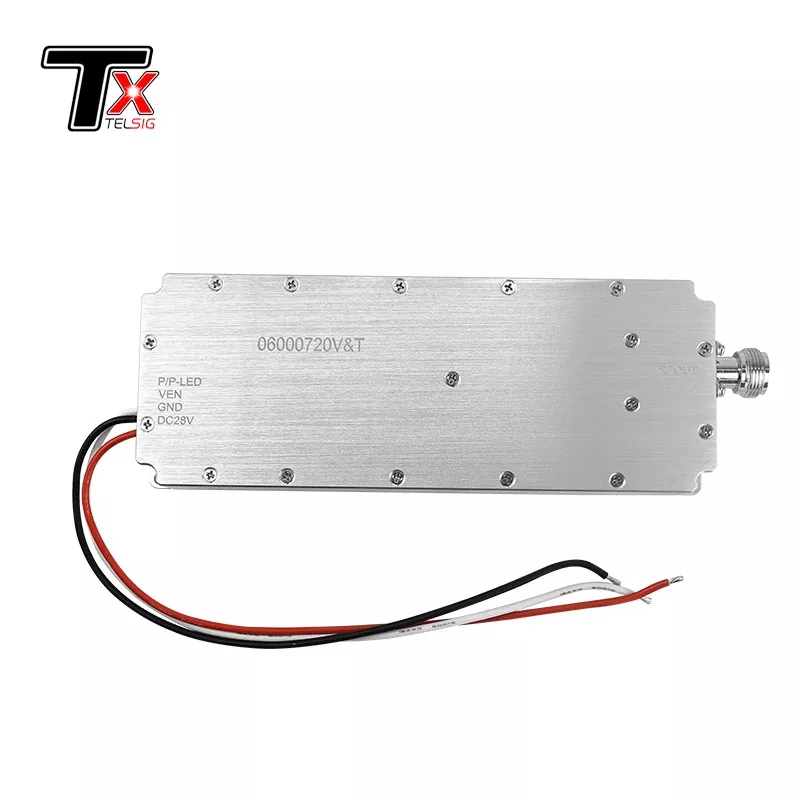 GAN 100 W digital source amplifier module with circuit protection