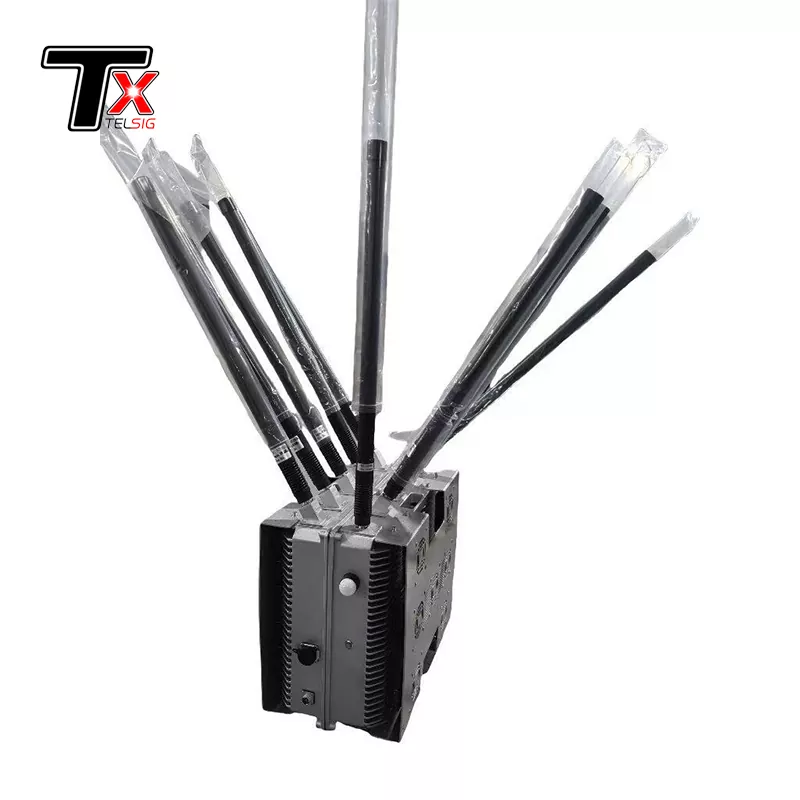 10 channel full -band equipment for detection of interference by 360 °